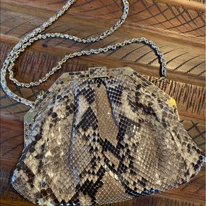 Vintage Snake Skin shoulder bag